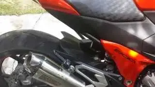 kawasaki z800 giannelli exhaust