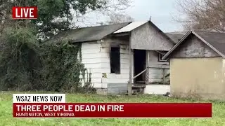 Three dead in abandoned house fire