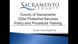 Foster Care Eligibility Training