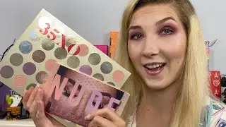 Morphe 35XO COMPARED TO Huda New Nudes Palette