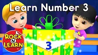 Learn About the Number 3 | Number of the Day: 3 | Learn Three with Manipulatives | Rock 'N Learn
