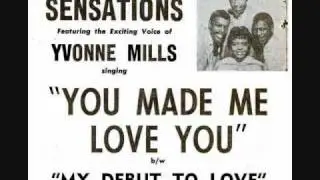 The Sensations Featuring Yvonne Mills - My Debut To Love (1957)