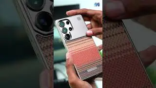 Самый элегантный чехол для S25 Ultra? ✨ Распаковка и обзор винтажного классического тканого чехла...