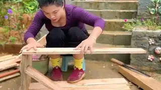Make a Concrete and Wood Grill Stove for Family Hot Pot Meals