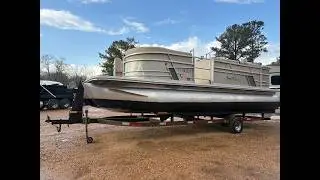 2020 Smoker-Craft SunChaser Pontoon Boat W/ Trailer