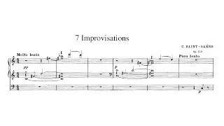 Camille Saint-Saëns – 7 Improvisations for Organ