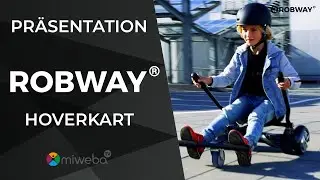 Hoverboard Sitz 🏁 Robway Hoverkart - Die perfekte Erg&auml;nzung f&uuml;r das Hoverboard - Pr&auml;sentation Video
