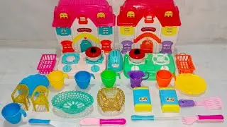 4 Minutes Satisfying with Unboxing Super Cute Sweet Home, Kitchen Play Set Collection ASMR Toy
