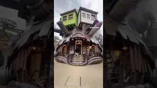 Howls moving castle in ghibli park, Nagoya #ghiblipark #howlsmovingcastle #studioghibli