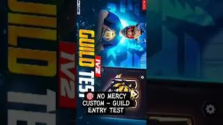 🎯 NO MERCY CUSTOM - GUILD ENTRY TEST⚔️ 1VS1 TITAN BATTLE - ONLY HEAD 🔥#shorts #short #shortsvideo