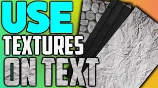 How To Put Textures In Text On Android
