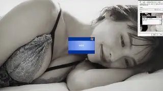 Japanese Girls Wallpapers on Windows XP Professional Edition SP3 in Oracle VM VirtualBox (Part.1)
