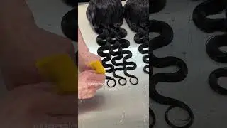 This is how body wave wigs are made 😎  #megalookhair #megalook #humanhair #wigmaker #wigs