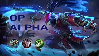Overbuffed Alpha is really insane(Trio) | Mobile Legends