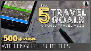 How to plan travel - 5 best Solo traveling goals | Solo travel vlog | Raghul Prathap