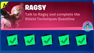 Talk to Ragsy and Complete the Shield Techniques Questline | Fortnite Chapter 2 Season 8