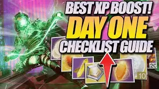 LIGHTFALL Do this FIRST! (NO SPOILERS) FASTEST XP Boost, Bounties, Weapons & Artifact | DESTINY 2