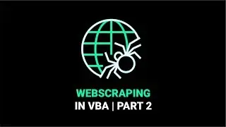 Web Scraping With VBA | Part Two