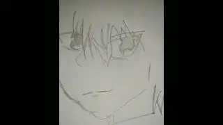 Drawing killua zoldyck #animedrawing #amazingdrawing