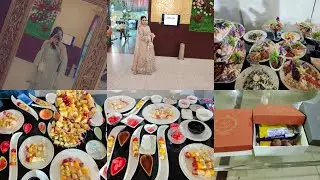 Barat Vlog || Friend's Wedding || Chocolate Fountain With Fruit's #wedding #barat #baratidance