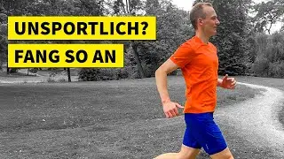 Der perfekte Einstieg  ins Joggen für alle, die sich unsportlich fühlen