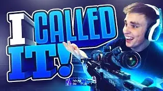 I CALLED IT! (SICK BO2 TRICKSHOT)