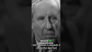 J. R. R. Tolkien talks GOOD & EVIL(1968) #philosophy #shorts #tolkien #interview #lordoftherings