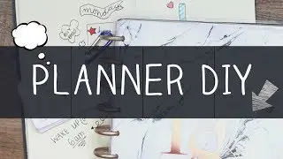 Planner diy / how to make stencils / bujo / eclp / happy planner