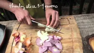 Easy Caramelized Onion Tart Recipe Demo