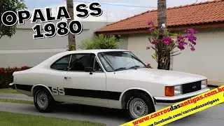 Opala SS 1980, Chevrolet, Carro Antigo