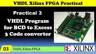 VHDL Code for BCD to Excess 3 Code converter