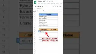 How to Split Name in 2 cells | Split Formula in Excel 2021 | Excel Functions | Technical Cool