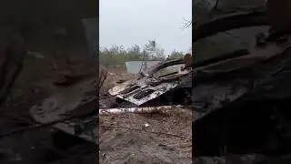 Terrible destruction of a retreating Russian convoy