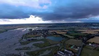 A quick view of Heybridge Basin, Maldon, Chelmsford, Essex, CM9 at sunset