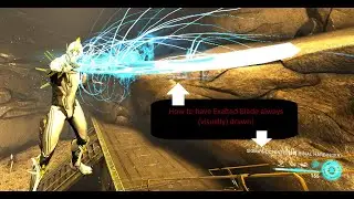 How to have Exalted Blade always (visually) drawn!