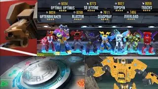 Transformers earth wars prime ligi A takımı power core combat ve bot r&uuml;tbeleri + titan yetenekleri