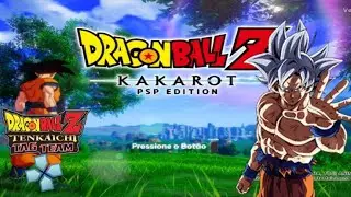 INCRÍVEL! Dragon Ball Kakarot Deluxe Edition PSP | MOD DRAGON BALL TTT PARA PPSSPP! 