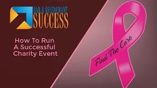 How To Run A Successful Restaurant Charity Event