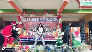 chikni chameli song #L.s.international school chrismas performance #2024 #shorts #youtube