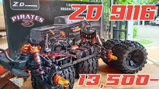 รีวิวส่งงาน รถบิ๊กฟุตบังคับคันใหญ่สเกล 1 ต่อ 8 รุ่น ZD9116 Pro MT-3 Private 3