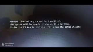 Warning the battery cannot be identified!!! РЕШЕНИЕ ДЛЯ НОУТОВ DELL!!!