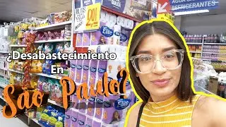 Así están los SUPER MERCADOS SÃO PAULO BRASIL - CAMILA