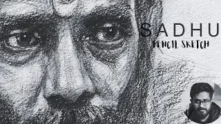 Sadhu| Pencil Sketch| Jugal Sarkar|