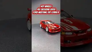 Hot Wheels Ric Exclusive 2000Ford Mustang Svt Cobra R. #hotwheels #mattel #hotwheelscollections#hot