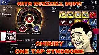 MIR4-MUTYA G COMBINED [L] LEATHER AND SUCCESSFUL ENHANCED EPIC TIER 4 BRACELET WITH RUZEL BUFF