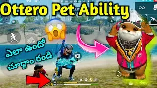 Ottero Pet Ability Free Fire | Ottero Pet Ability Telugu Free Fire | Gaming With MG