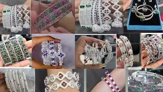 Silver bangles design 2025//Daily wear silver bangles collection//Simple bangles designs