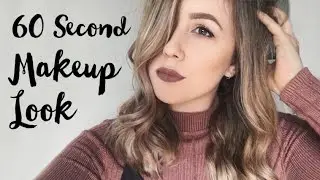 60 SECOND MAKEUP LOOK - My Everyday Makeup Routine 2016 | Pale Aesthetic