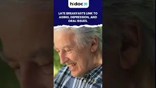 Healthy diet, exercise, good sleep, and proper meal timing support healthy aging.