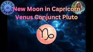 🌑New Moon in Capricorn ♑(Mercury Mars Conjunct) 18th January 2026